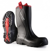 Dunlop Purofort Rugged Waterproof Rigger Boot With Steel Toe Cap And Mid Sole
